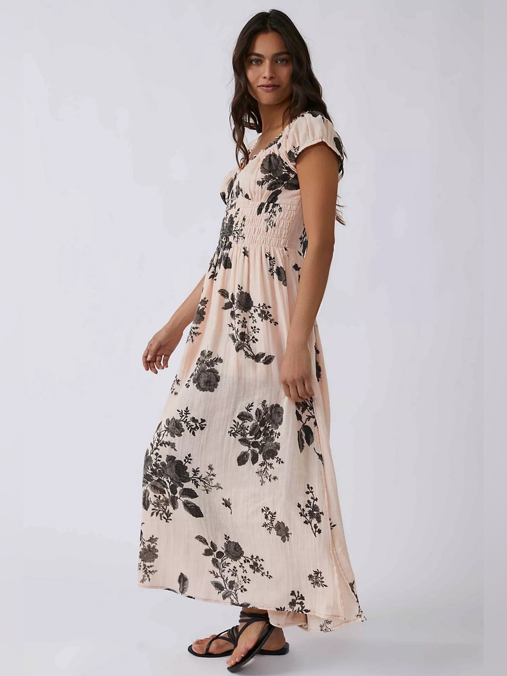 Free People Forget Me Not Maxi Dress in Pink - Picture 4 of 5